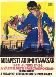 Affiche de la Foire de Budapest